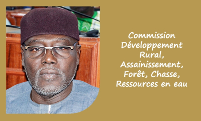 Commission Développement Rural, Assainissement, Forêt, Chasse, Ressources en eau