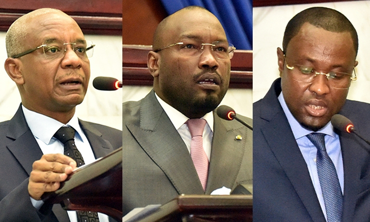 Trois ministres face aux conseillers